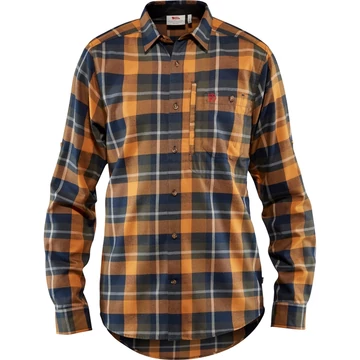 FJALLRAVEN Férfi Ing Fjallglim LS Shirt Deep Forest