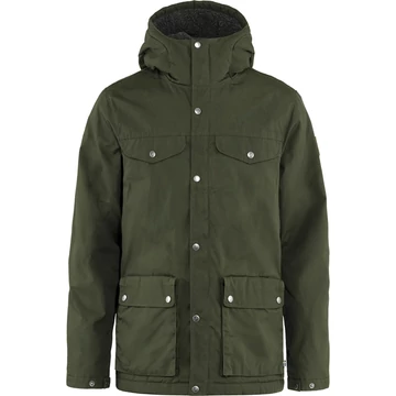 FJALLRAVEN Férfi Kabát Greenland Winter Deep Forest