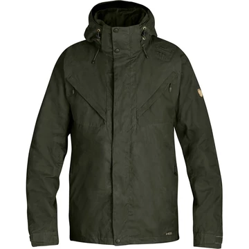 FJALLRAVEN Férfi Kabát Drev Jacket Dark Olive