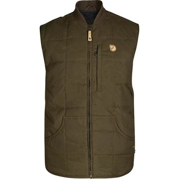 FJALLRAVEN Férfi Mellény Grimsey Dark Olive