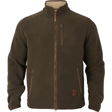 HARKILA Férfi Kabát Sandhem Sherpa Fleece Jacket Willow Green