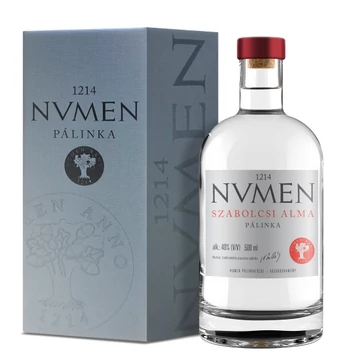 NVMEN Szabolcsi almapálinka 40% 0,5L Díszdobozban DRS