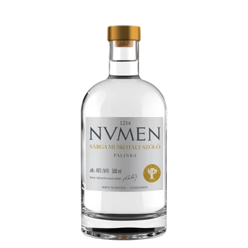 NVMEN Sárga Muskotály Szőlő pálinka 40% 0,5L