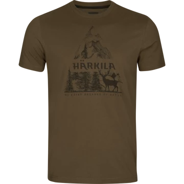 Harkila Férfi Póló T-Shirt Nature Willow Green