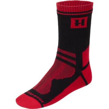Harkila Férfi Zokni Waterproof Sock Red/Black 