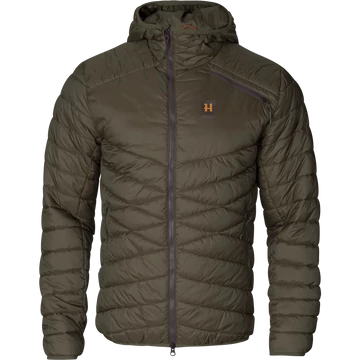 Harkila Férfi Kabát Logmar Insulated Packable Hooded Jacket Willow Green