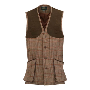 Laksen Férfi Mellény Cavendish Leith Tweed Shooting Vest