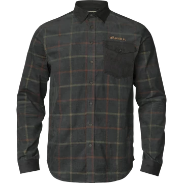 Harkila Férfi Ing Kaldfjord Corduroy Check Shirt Phantom