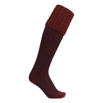 Laksen Férfi Zokni Westwood Burgundy 