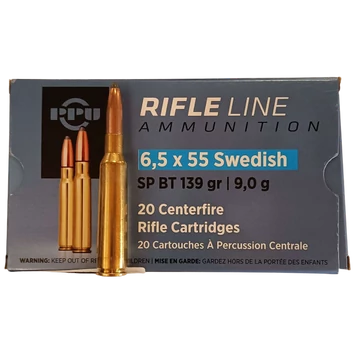 PPU 6,5x55 Swedish SP BT 9g/139gr