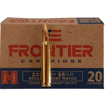HORNADY 223 Rem 55gr Frontier Hollow Point
