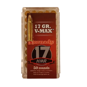 HORNADY 17 HMR V-Max 17gr