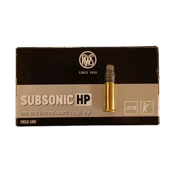 RWS 22 LR SubSonic HP 2,6g/40gr