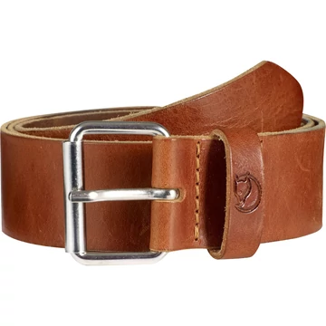 FJALLRAVEN Férfi Öv Singi Belt 4 cm Leather Cognac