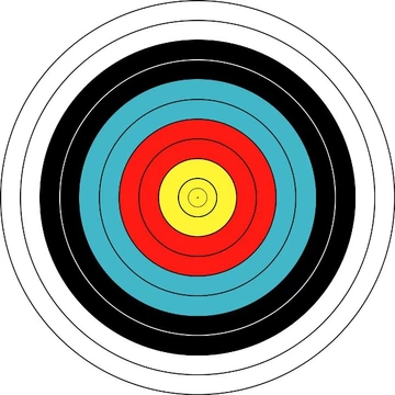 FITA Lőlap 80x80cm