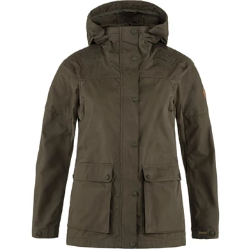 FJALLRAVEN Női Kabát Forest Hybrid Jacket Dark Olive
