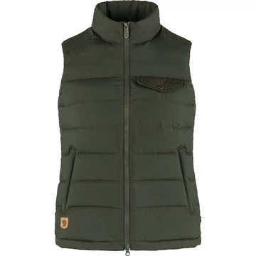 FJALLRAVEN Női Mellény Greenland Down Liner Deep Forest
