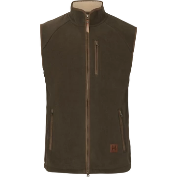 HARKILA Férfi Mellény Sandhem Sherpa Fleece Waistcoat Willow Green