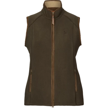 HARKILA Női Mellény Sandhem Sherpa Fleece Waistcoat Willow Green
