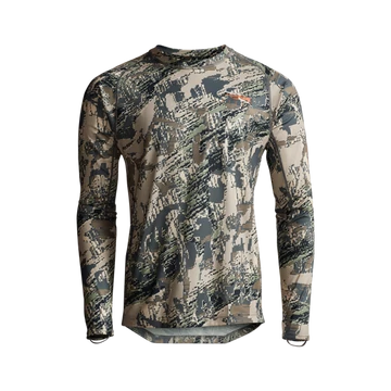 SITKA Férfi Felső Core  Lt Wt Crew-Ls Open Country