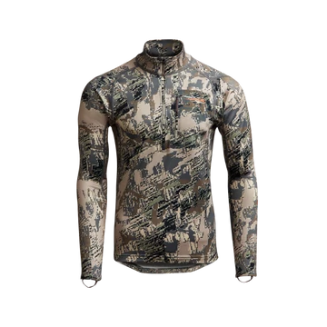 SITKA Férfi Aláöltözet Core Midweight Zip-T Open Country
