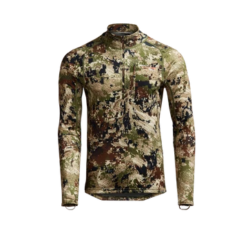 SITKA Férfi Aláöltözet Core Midweight Zip-T Optifade Subalpine