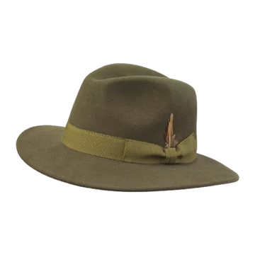 LAKSEN Férfi Kalap Haritage Fedora Cashmere Loden