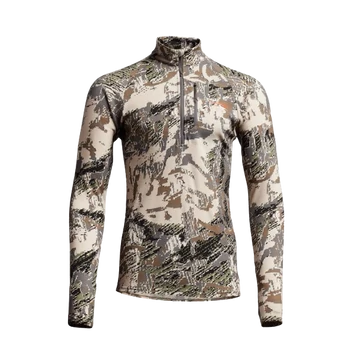 SITKA Férfi Felső Core Merino 220 Half-Zip Open Country