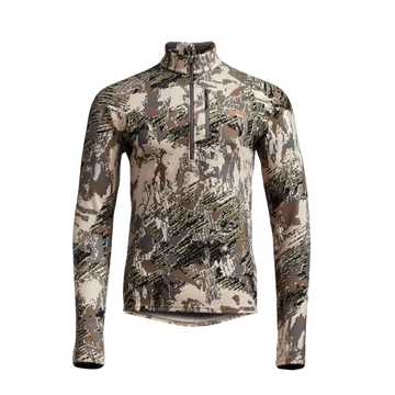 SITKA Férfi Felső Core Merino 330 Half-Zip Open Country