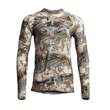 SITKA Férfi Felső Merino 120 LS Crew Open Country