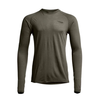 SITKA Férfi Felső Merino 120 LS Crew Pyrite