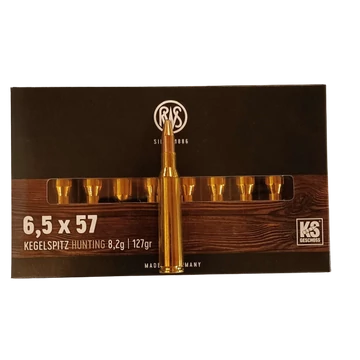 RWS 6,5x57 Kegelspitz Hunting 8,2g/127gr