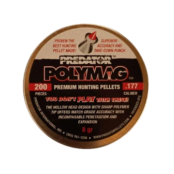 PREDATOR 4,5mm/.177 Cal Polymag Premium Pellets