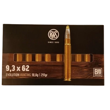 RWS 9,3x62 Evolution Power Bonded Hunting 18,8g/291gr