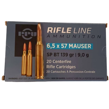 PPU 6,5x57 Mauser SP BT 9g/139gr