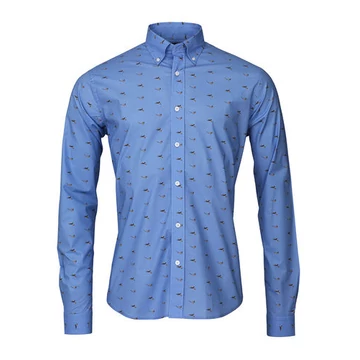LAKSEN Férfi Ing Flush Sky Blue