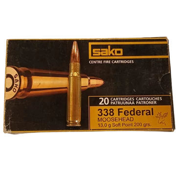 SAKO 338 Fed. SP Moosehead LYIJKARKI 13g/200gr