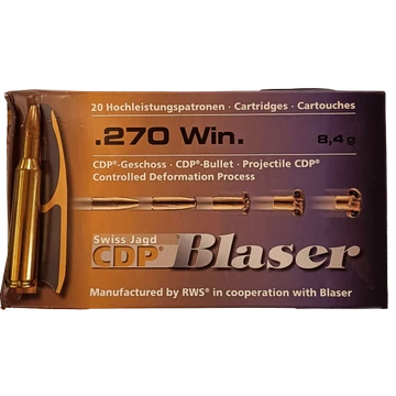 RWS 270 Win. CDP Blaser 8,4g