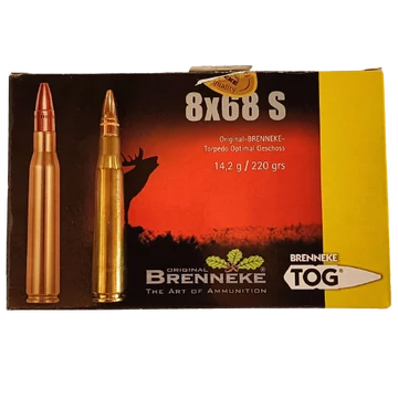 BRENNEKE 8x68S TOG Torpedo Optimal 14,2g/220gr