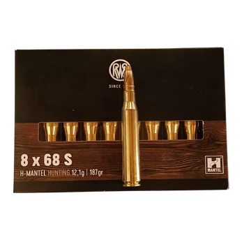 RWS 8x68S H-Mantel Hunting 12,1g/187gr