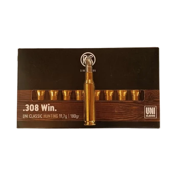 RWS 308 Win. Uni Classic Hunting 11,7g/180gr RWS 308 Win. Uni Classic Hunting 11,7g/180gr