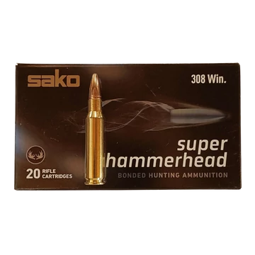 SAKO 308 Win. Super Hammerhead Bonded Soft Point 11,7g/180gr