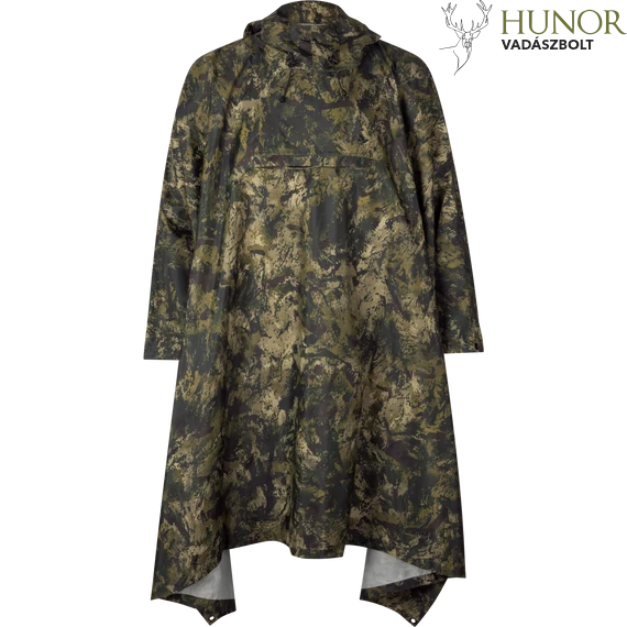 SEELAND Vadászponcsó Taxus Camo Rain Poncho InVis Green