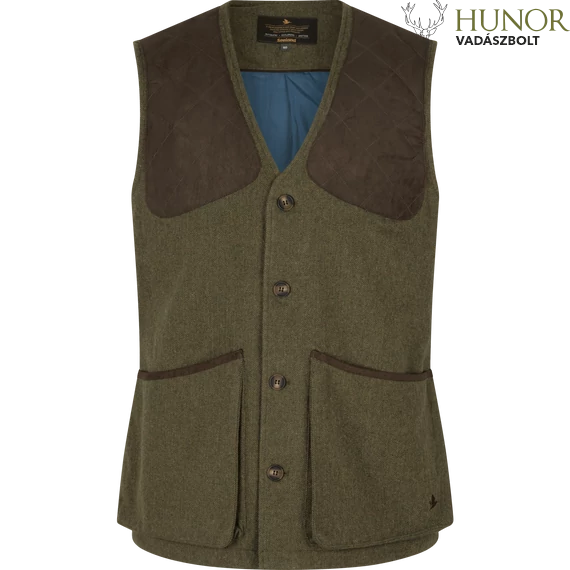 SEELAND Férfi Mellény Hillside Waistcoat Moss Green