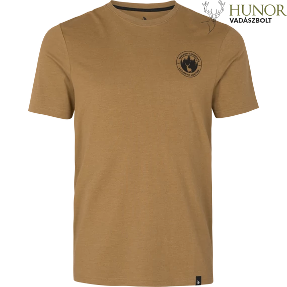 SEELAND Férfi Póló Saker T-Shirt Antique Bronze Melange