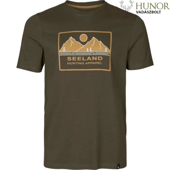 SEELAND Férfi Póló Kestrel T-Shirt Grizzly Brown