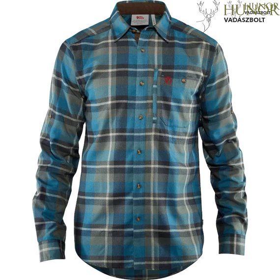 FJALLRAVEN Férfi Ing Fjallglim Shirt Black
