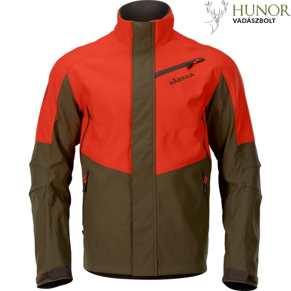 HARKILA Férfi Kabát Wildboar Pro Jacket Wildboar Orange/W.Green