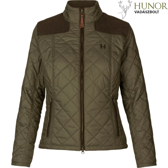 HARKILA Női Kabát Ailsa Quilt Willow Green