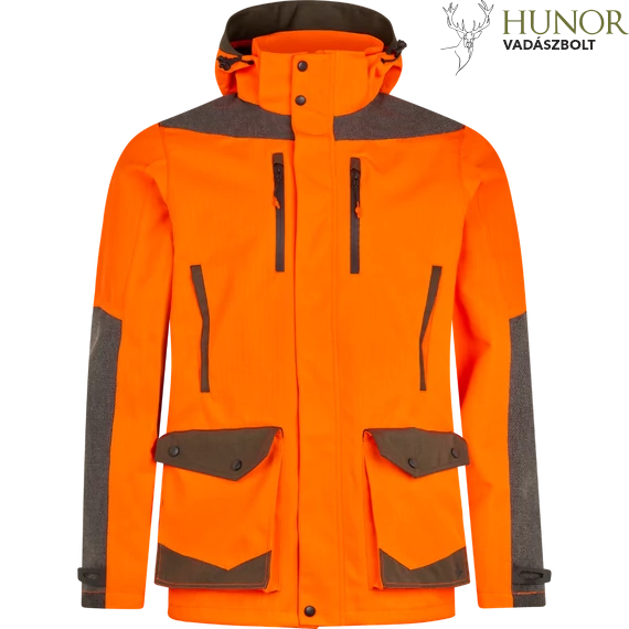 SEELAND Férfi Kabát Venture Rover Pine Green/Hi-Vis Orange